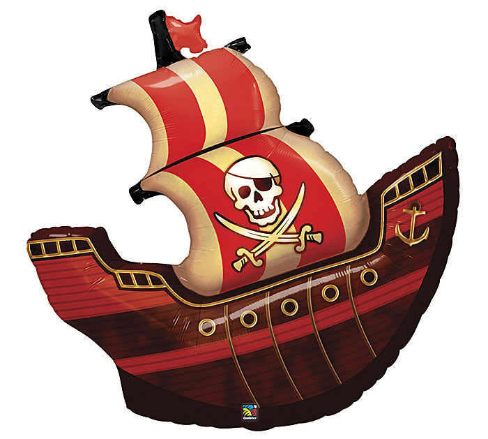 Pirate Ship Foil Balloon