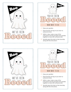 You've Been Booed Printable