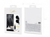 Black Fringe Curtain