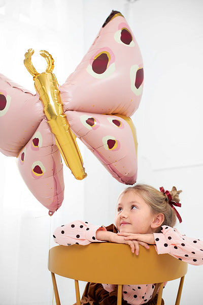 Butterfly foil balloon