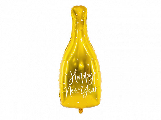 Happy New Year Foil Champagne Balloon