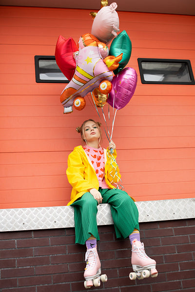 Roller Skate foil balloon