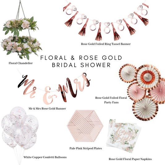 Spring Floral Bridal Shower Style Inspiration