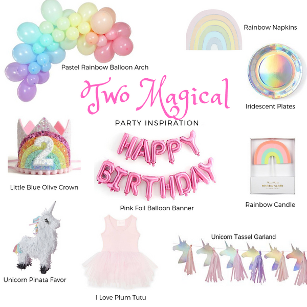 Pastel Rainbow Birthday Style Inspiration