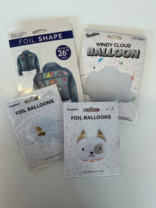 Helium Foil $12