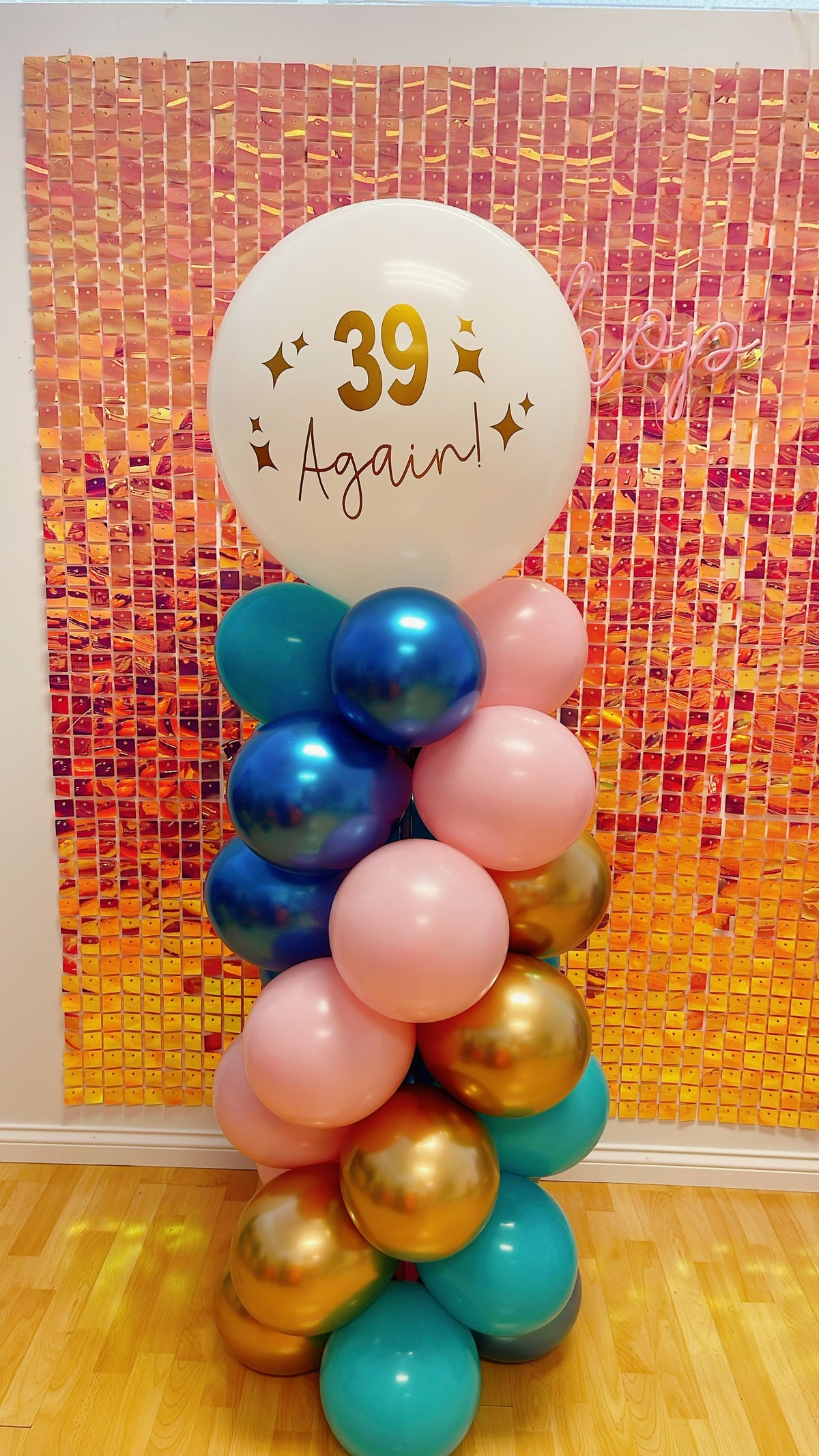 Custom Balloon Column