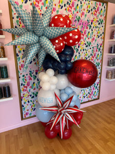 Custom Organic Balloon Column