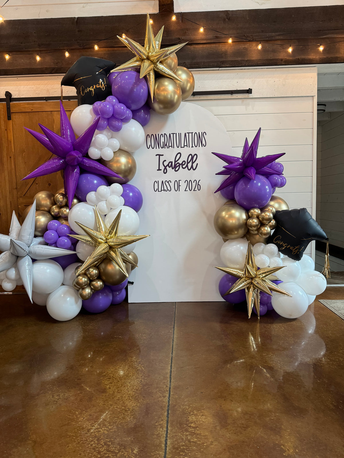 Custom Arch Backdrop