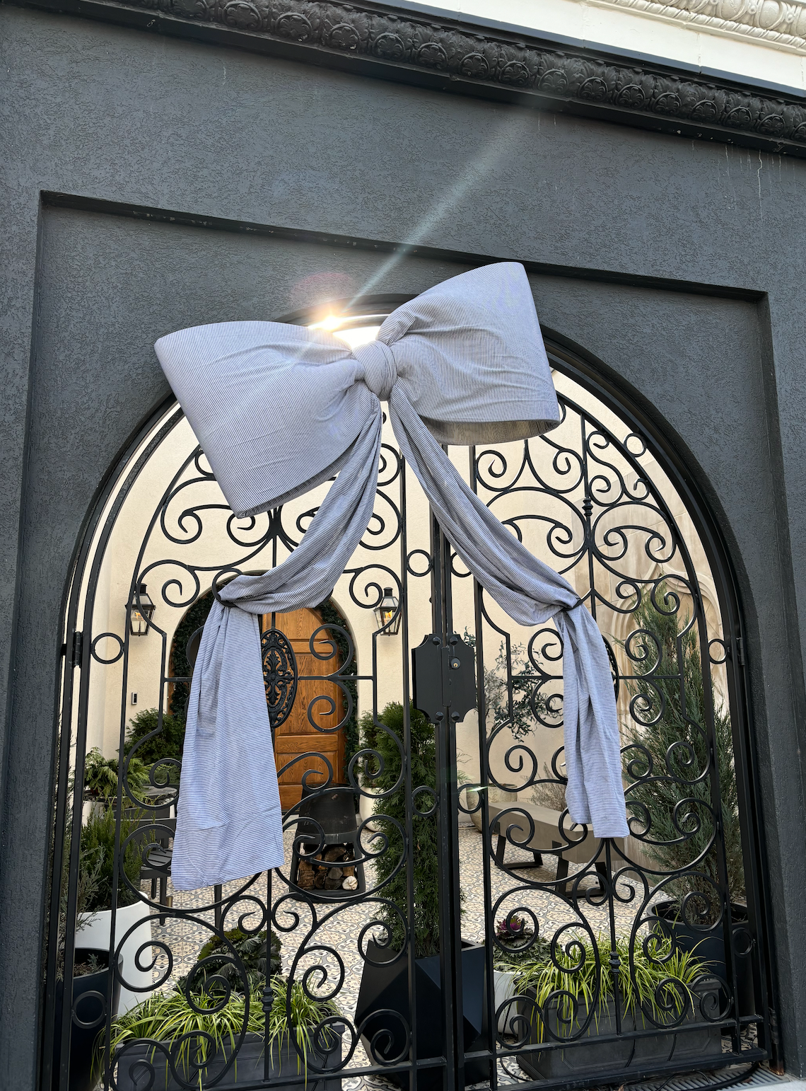 Extra Large Fabric Bow