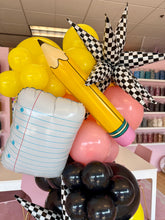 Back To School Organic Balloon Column