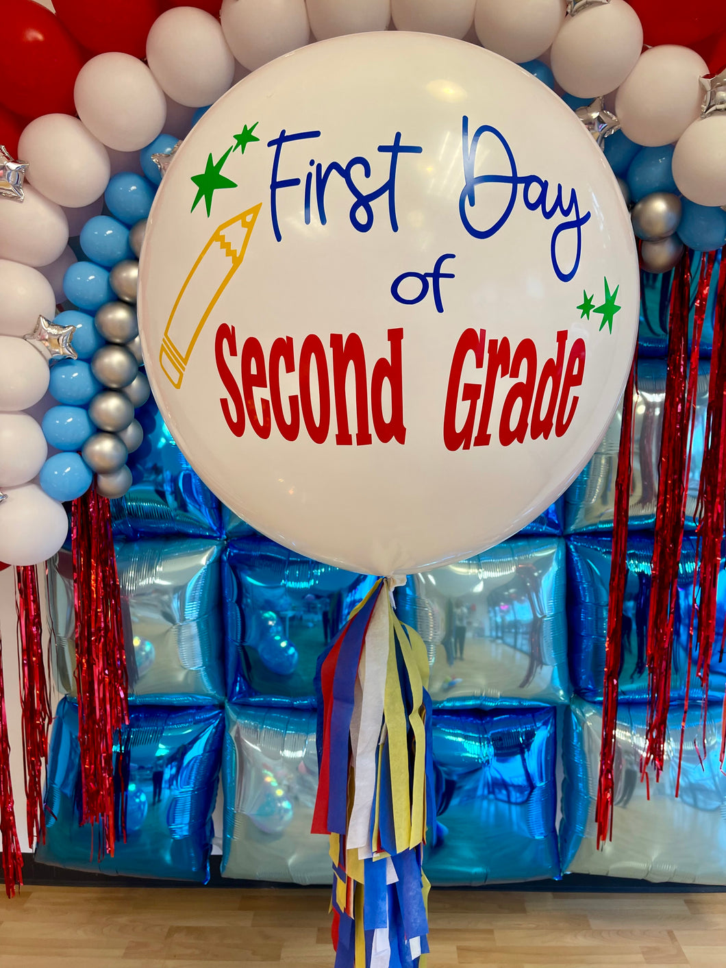 NEW First Day of —- Grade Jumbo Helium Balloon