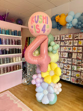 Custom Organic Balloon Column