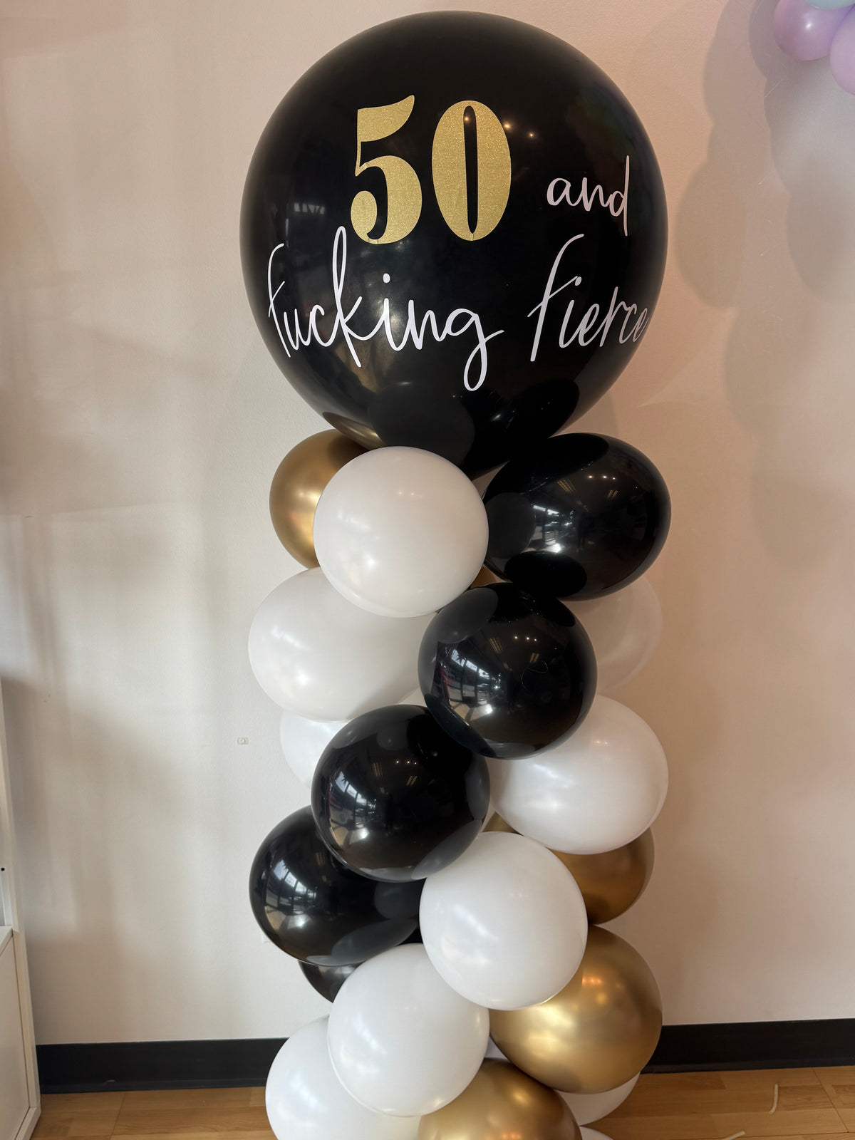 Custom Balloon Column