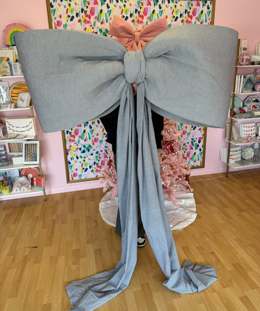 Extra Large Fabric Bow