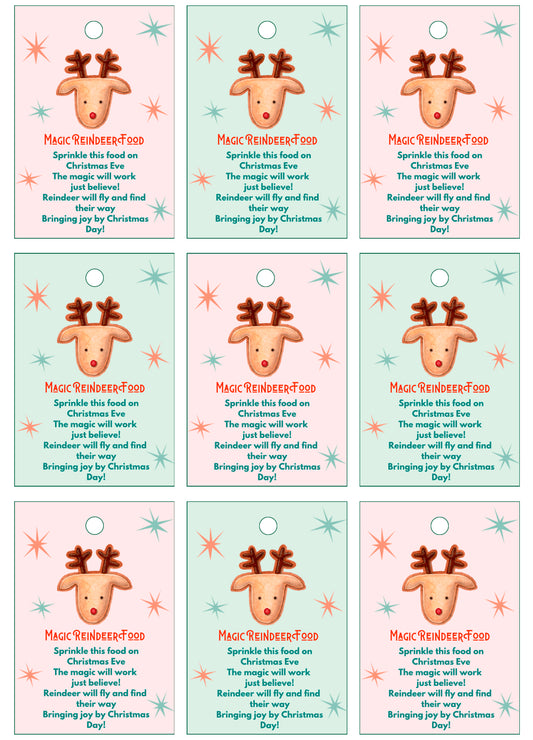 Magic Reindeer Food Printable