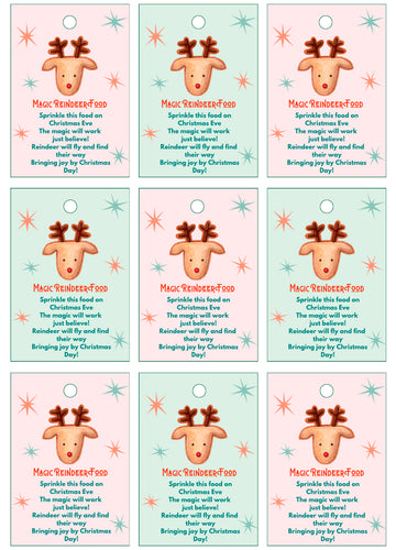 Magic Reindeer Food Printable