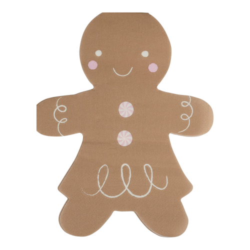 Gingerbread Girl 5x6 Napkin