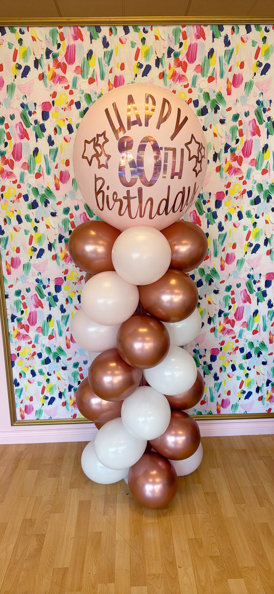 Custom Balloon Column