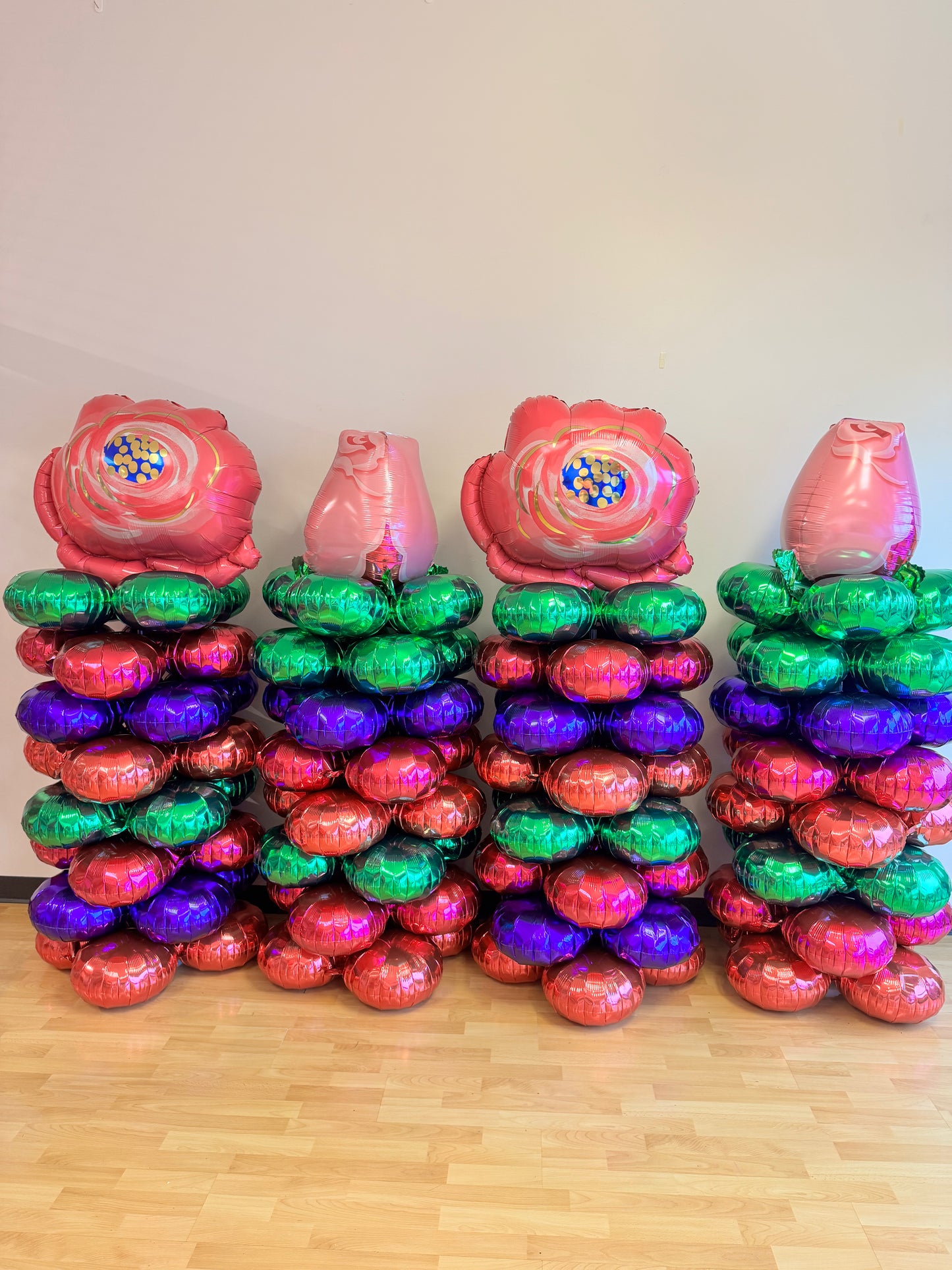 Foil Balloon Column