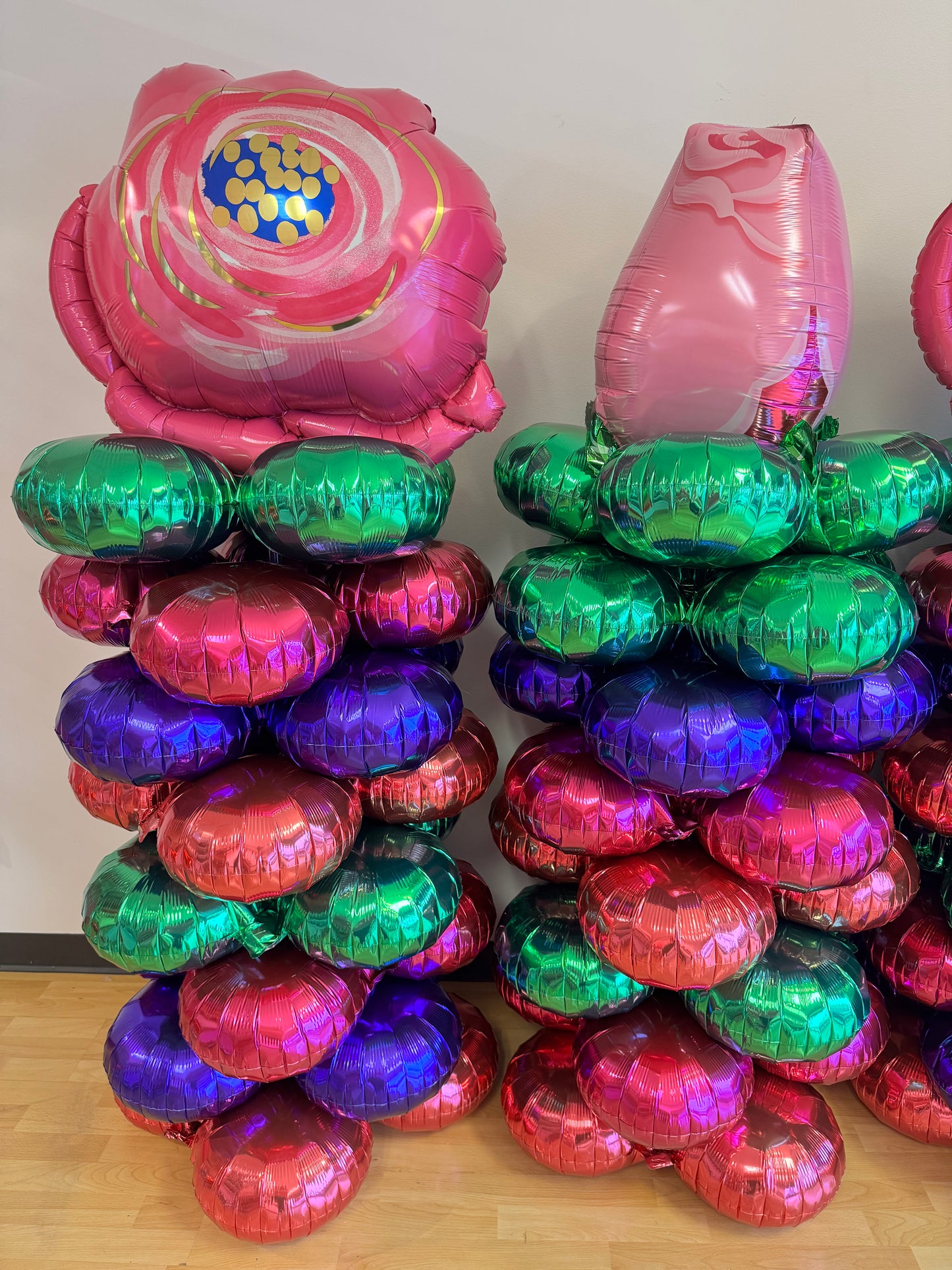 Foil Balloon Column