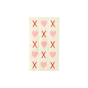 XOXO Hearts Guest Towels