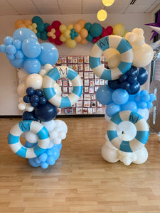 Custom Organic Balloon Column