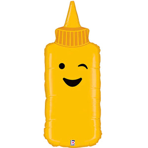 Mustard Bottle Foil Balloon