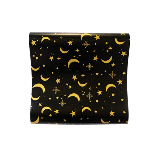 Dark Night Sky Paper Table Runner