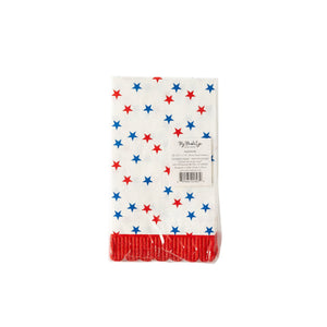 Scallop Fringe Stars Paper Guest Napkins