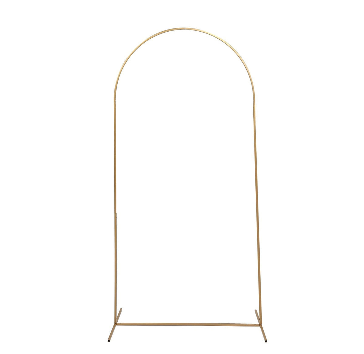 7’ Gold Arch Backdrop Stand Rental