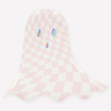 Pink Checker Ghost Napkins