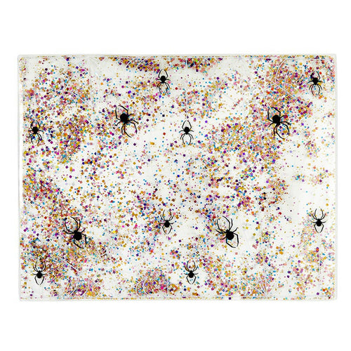 Spider Webs Confetti Placemat