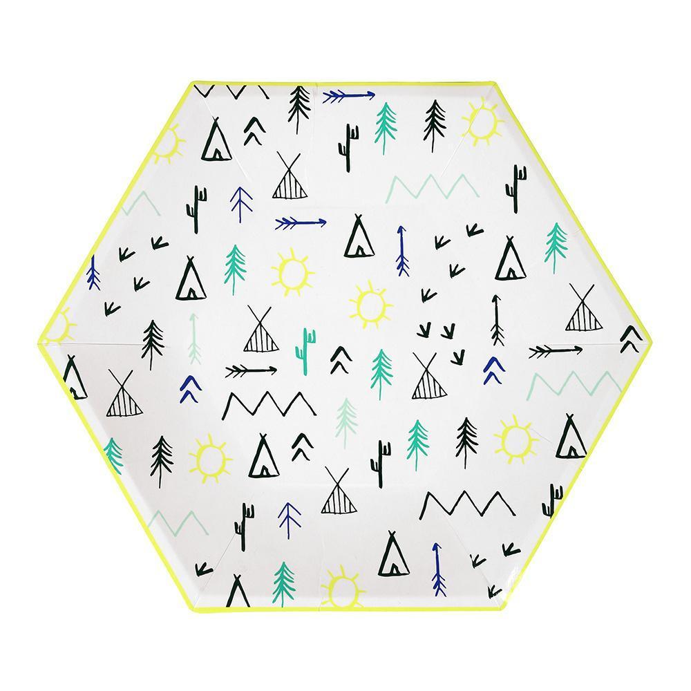 Little Explorer Party Plates