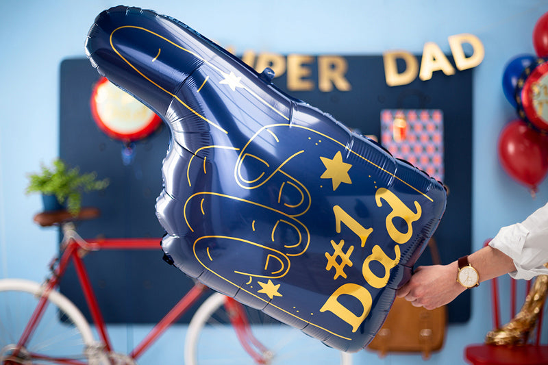#1 Dad Foil Balloon