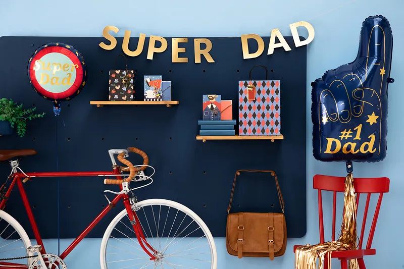 #1 Dad Foil Balloon