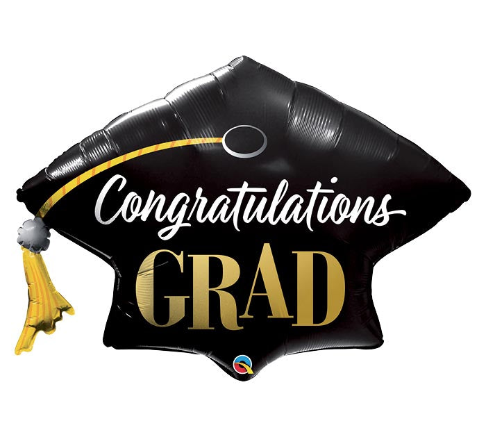 Congratulations Grad Cap Foil Balloon