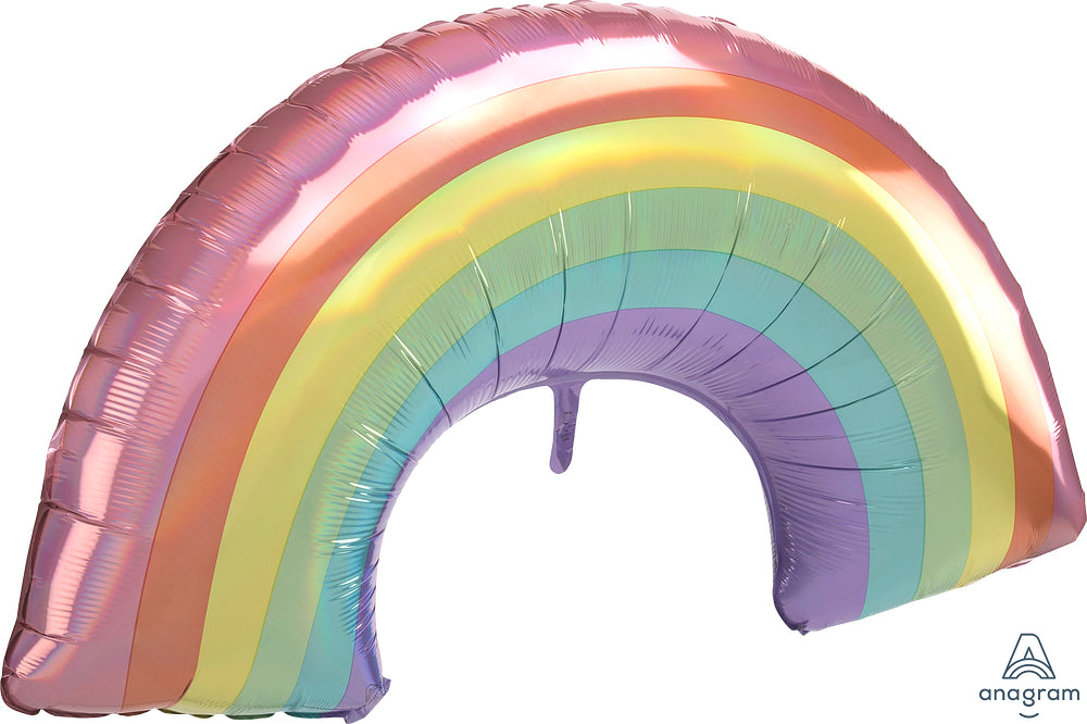 Iridescent Pastel Rainbow