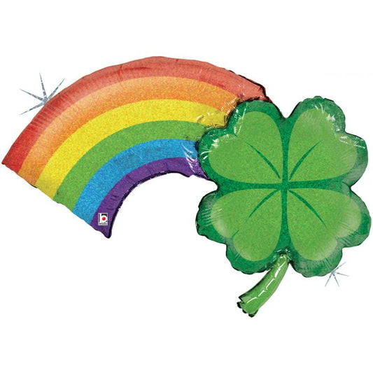 Lucky Rainbow Foil Balloon