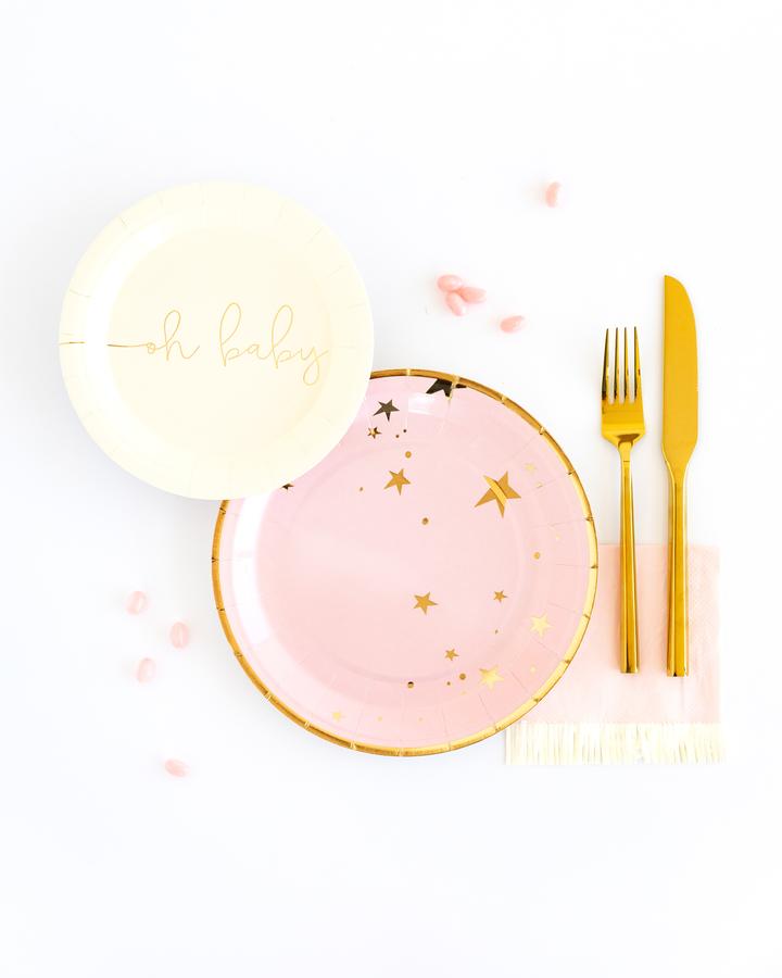 Pale Pink Fringe Napkins
