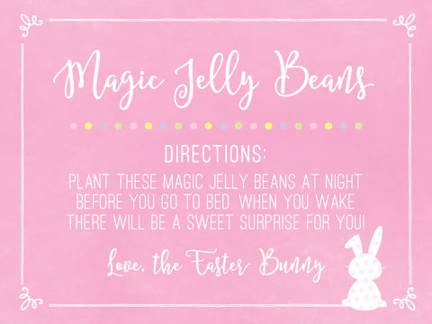 Magical Jelly Bean Garden Printable