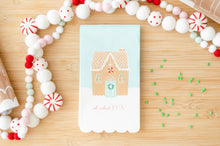 Gingerbread Scalloped Guest Napkins