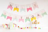 Pink Hooray Happy Birthday Banner