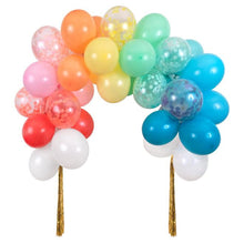 Rainbow Balloon Arch Kit with Tassels