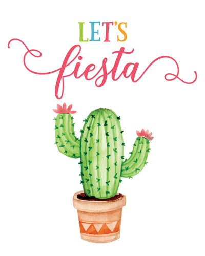Let's Fiesta! Printable