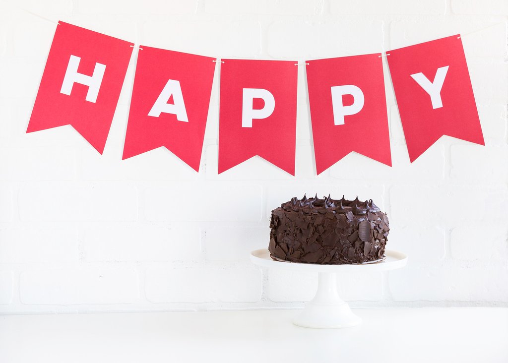 Cherry Custom Letter Banner