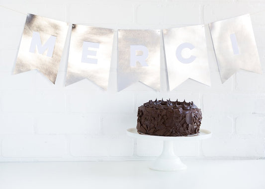Chrome Custom Letter Banner