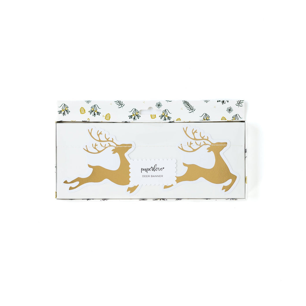 Holiday Deer Banner