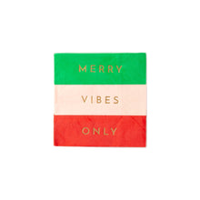 Merry Vibes Only Cocktail Napkins