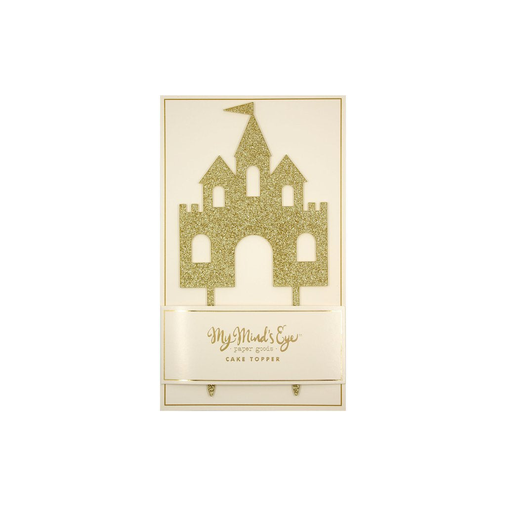 Pretty Princess Castle Cake Topper