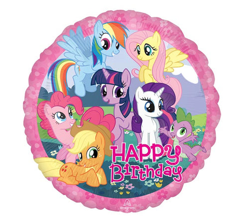 Happy Birthday My Little Pony Foil Balloon